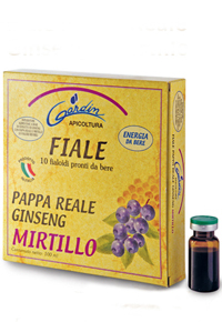 Fiale pappa reale ginseng mirtillo - esterna2