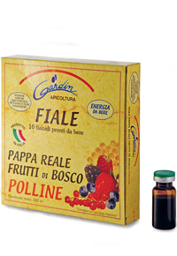 Fiale pappa reale frutti di bosco e polline - esterna