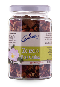 infuso zenzero rosa canina gardin